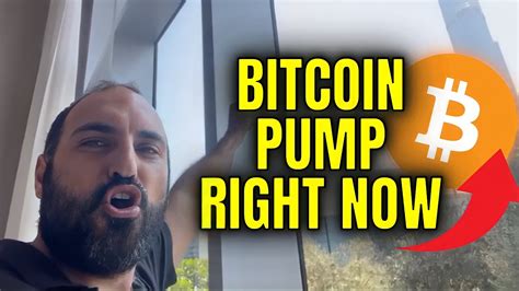 Bitcoin Pump Right Now Youtube