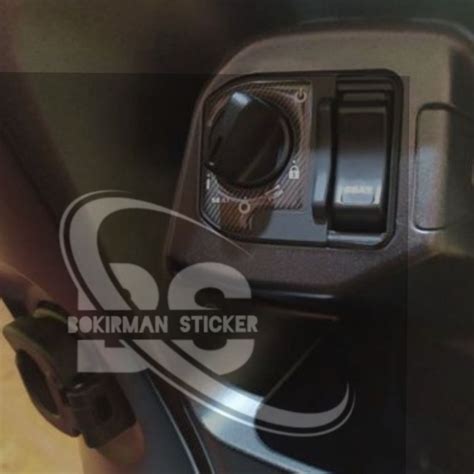 Jual Sticker Emblem Tutup Kunci Kontak Scoopy Keyless Shopee Indonesia