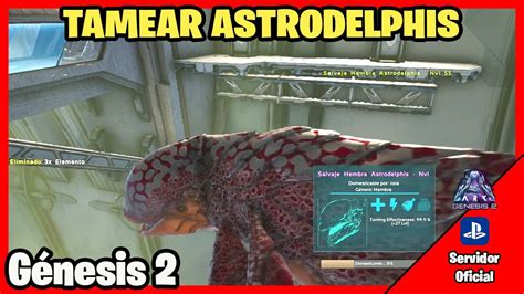 Tamear Astrodelphis Fácil Y Rápido Ark GÉnesis 2 Youtube