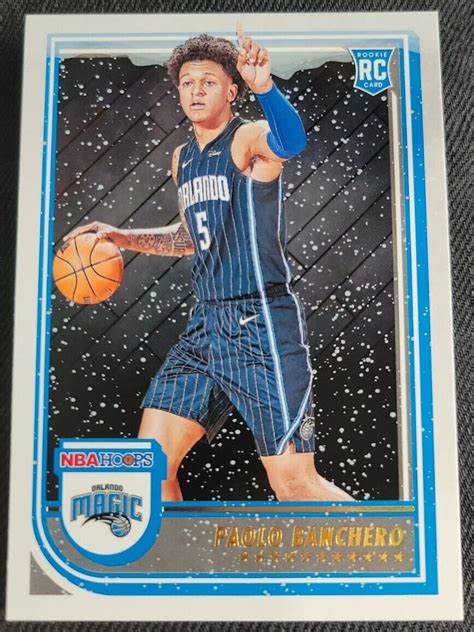 Mavin 2022 2023 Panini NBA Hoops Winter PAOLO BANCHERO RC