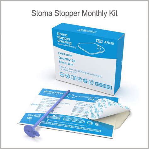 Aquaflush Stoma Stopper Monthly Pack Pps Healthcare