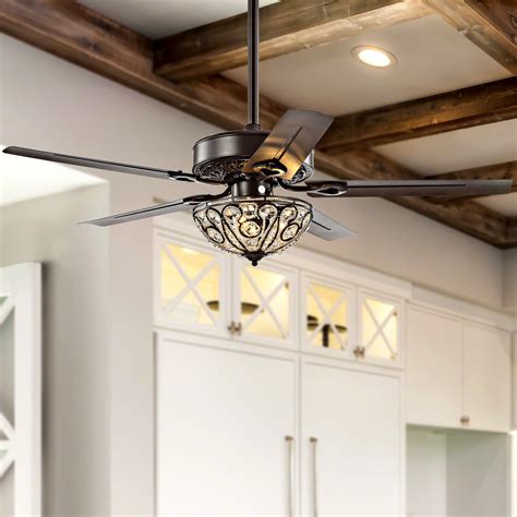 Old World Ceiling Fans With Lights - Firtha 5 Blade Antique Style 3 ...