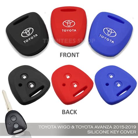 SK 15 Toyota Wigo And Toyota Avanza 2015 2019 Silicone Key Cover