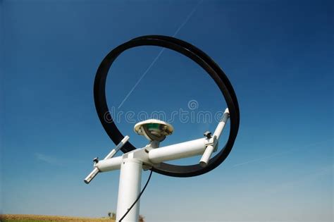 Meteorological Sun Radiation Sensor Stock Photo - Image of condition ...