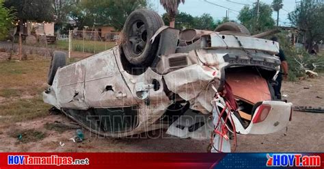 Hoy Tamaulipas Accidente En Tamaulipas Joven Resulta Lesionado Tras