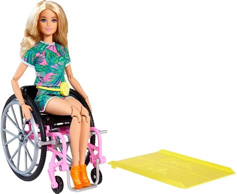 New Barbie Fashionista Wheelchair Dolls 2021 First Made To Move