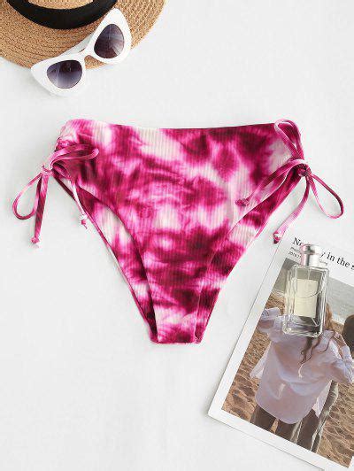 Tie Dye Bikini Blue Tie Dye Bathing Suit And Swimsuit Online Zaful