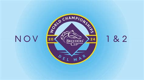 Breeders Cup Unveils Logo For 2024 World Championships