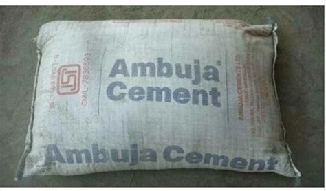 Ambuja Cement At Rs 305 Bag Ambuja Cement In Kanchrapara ID