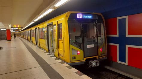 U Bahn Berlin Mitfahrt Von Rathaus Steglitz Bis Osloer Stra E Im H