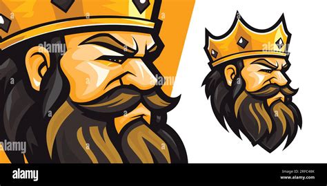 Kingly Adipose Unique Mascot Logo Design Embody Strength And Humor For