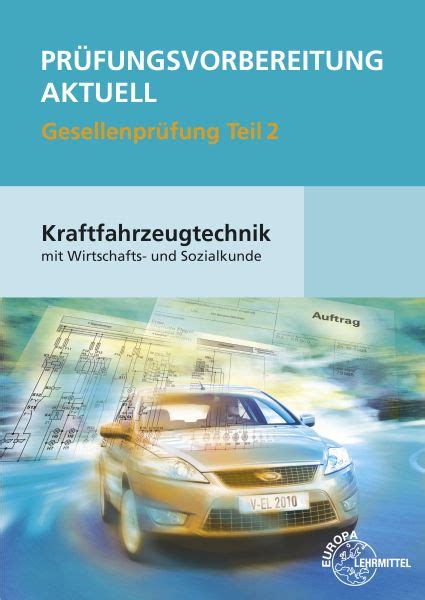 Pr Fungsvorbereitung Aktuell Kfz Gesellenpr Fung Teil