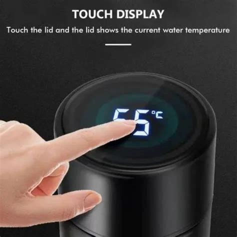 Smart Temperature Display Indicator Insulated Stainless Steel Hot Cold Flask Bottle At Rs 185