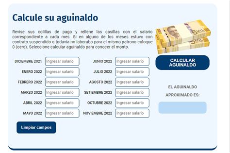 Cómo calcular el aguinaldo Haga su estimación con esta calculadora de