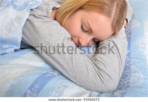 Sexy Blonde Bed Stock Photo Shutterstock