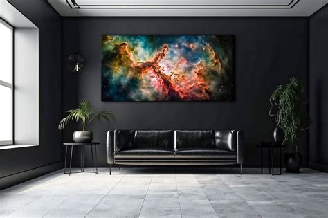 Nebula Galaxy Photography, Astrophotography Canvas Print, Space ...