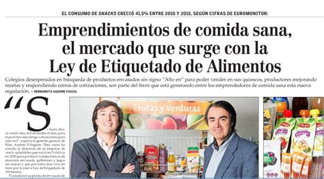 Emprendimientos De Comida Sana El Mercado Que Surge Con La Ley De