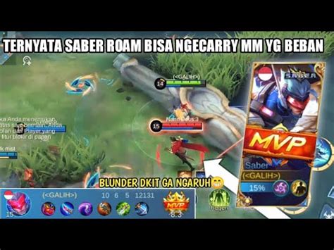 Saber Roam Solo Rank Ternyata Saber Roam Tidak Seburuk Itu New Best