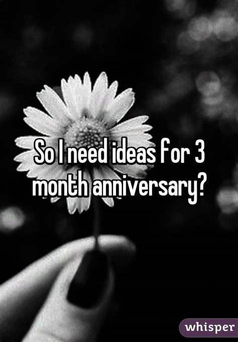 Three month anniversary ideas. Great Gifts for a Three-Month ...