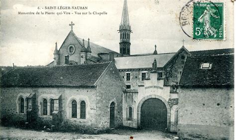 Saint Leger Vauban Monastere De La Pierre Qui Vire Vue Sur La