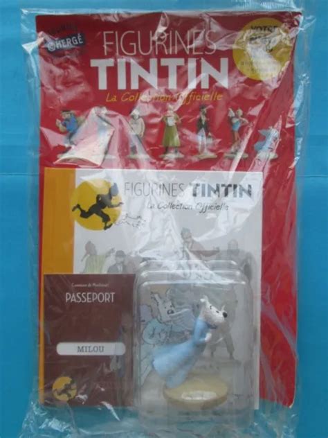 Figurine Collection Tintin N Milou Mi Ange Neuf Sous Cello Eur