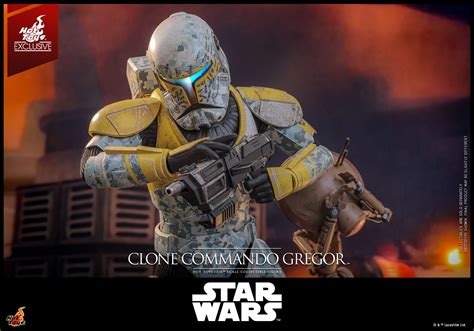 Star Wars Clone Commando Gregor Deploys With New Hot Toys Figure