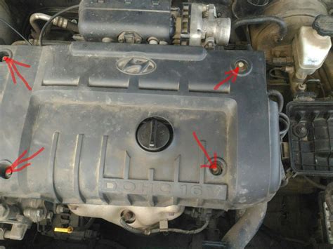 Чистка дроссельной заслонки и регулятора ХХ — Hyundai Elantra (3G), 1,6 ...
