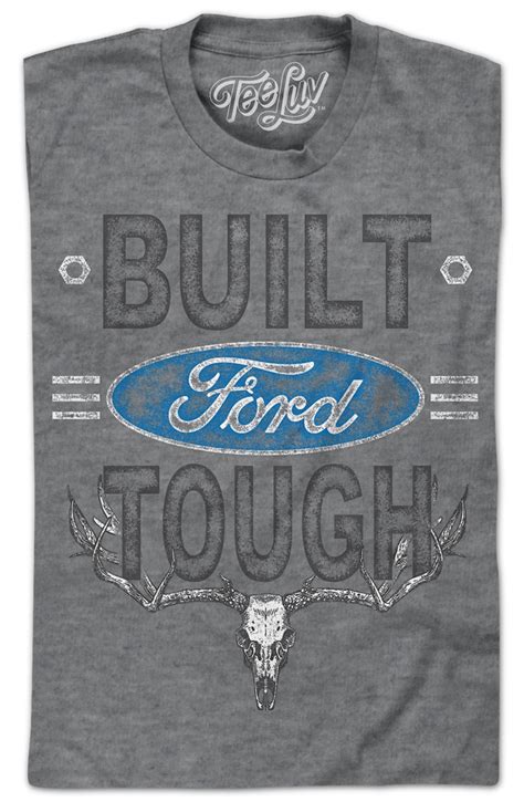 Retro Built Ford Tough T Shirt