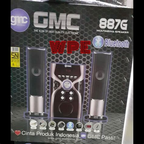 Jual Speaker Gmc G Bluetooth Radio Mic Shopee Indonesia