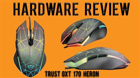 Hardware Review Trust GXT 170 Heron RGB Gaming Mouse YouTube