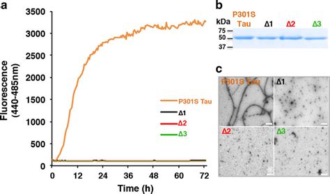 Heparin Induced Assembly Of Recombinant Tau A Heparin Induced Assembly