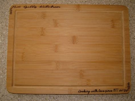 Personalised Kitchen Chopping Board Cooking With Love Since Etsy