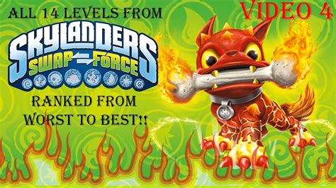 ALL 14 Levels From Skylanders Swap Force RANKED From Worst To Best