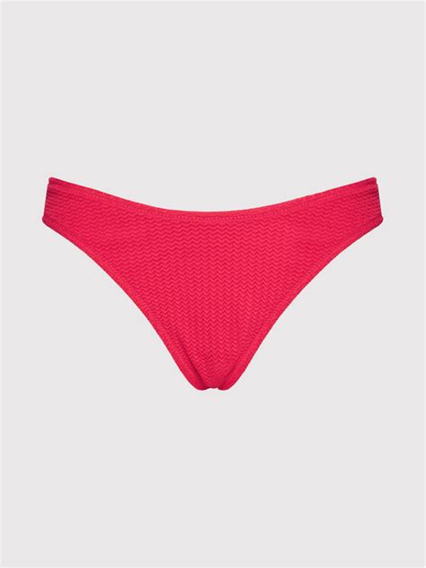 Seafolly Dół od bikini Sea Dive 40305 861 Czerwony Modivo pl