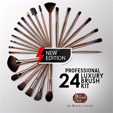 Buy Original Sweet Face Professional 24pcs Makeup Brushes Set At Lowest