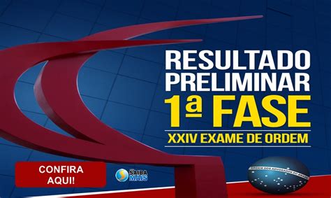 XXIX Exame de Ordem Confira o resultado preliminar da 1ª fase Portal