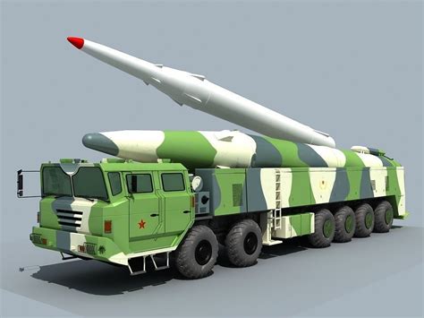 3D model China DF-26 ballistic missile | CGTrader