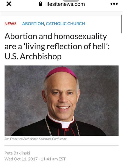 Archbishop Salvatore J Cordileone On Twitter And Even In Our Own