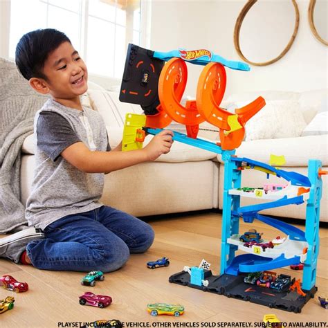 Hot Wheels City Transforming Race Tower Set Smyths Toys UK
