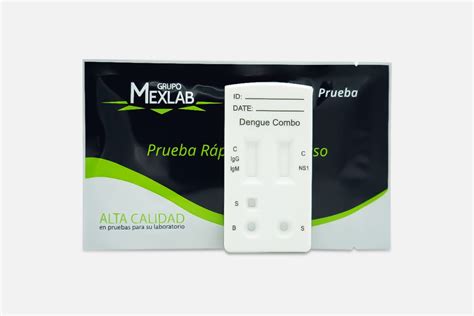 Prueba rápida de Dengue Combo en casete para suero o plasma 3001160