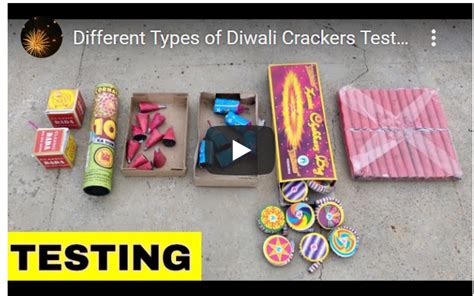 Different Types of Diwali Crackers Testing 2020 - TNPDS ONLINE