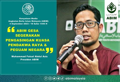 ABIM Gesa Segerakan Pengasingan Kuasa Pendakwa Raya Peguam Negara ABIM