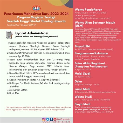 Formulir Brosur Poster Penerimaan Mahasiswa Baru Sekolah Tinggi