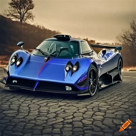 Image Of A Pagani Zonda R Road Car On Craiyon