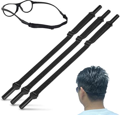 KSACLE Adjustable Glasses Strap Upgrade 4 Pack No Tail Eyeglass