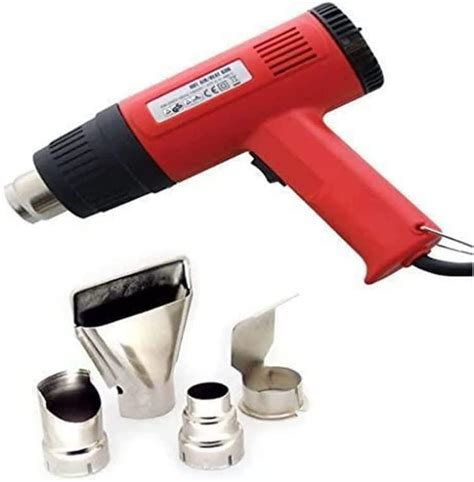 Wheels N Bits Wheels N Bits 2000W Hot Air Heat Gun Dual Temperature Paint Stripper DIY Tool