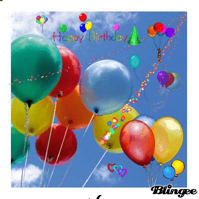 Happy Birthday Balloons Animated Gif - birthdayah