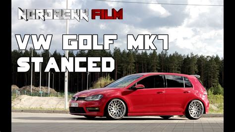 Vw Golf Mk7 R Stanced [hd] Youtube