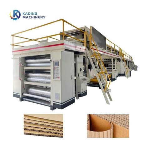 Mm Automatic Corrugated Cardboard Production Line For Layers