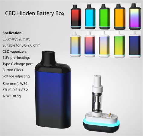 Y200 Variable Voltage Cartridge Vaporizer